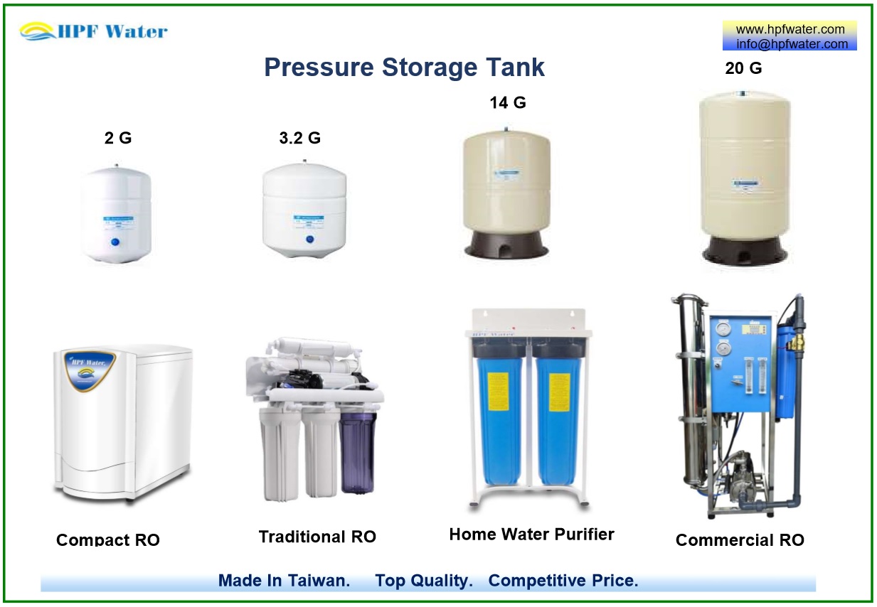 CE & NSF certificated pure water storage tank for water purifier made in Taiwan